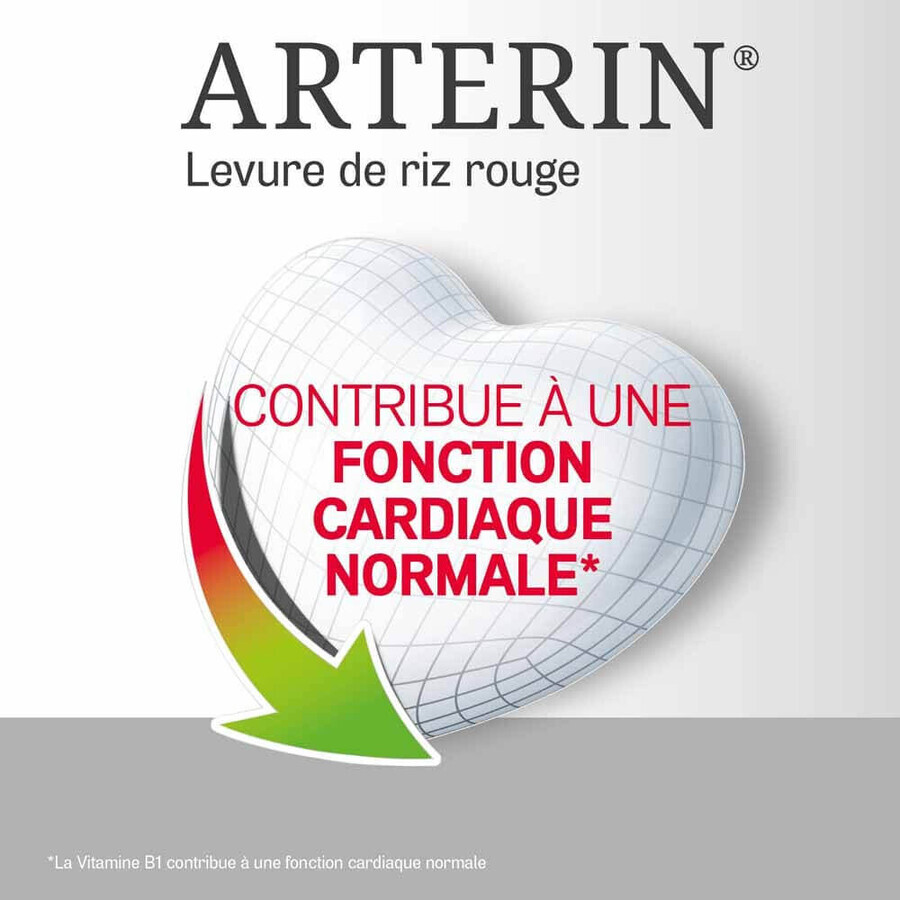 Omega Pharma Arterin Levure de Riz Rouge Pack éco x90 comprimés