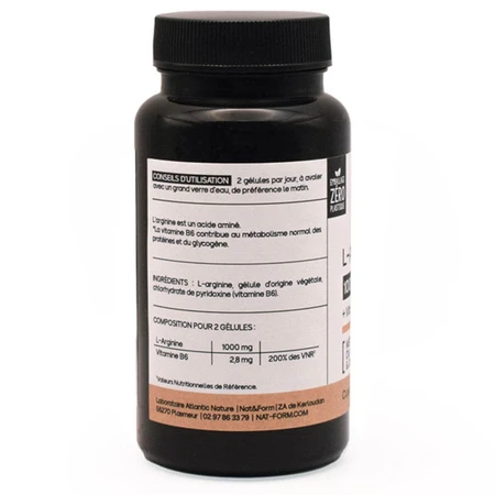 Nat&Form Premium L-Arginine 60 capsules