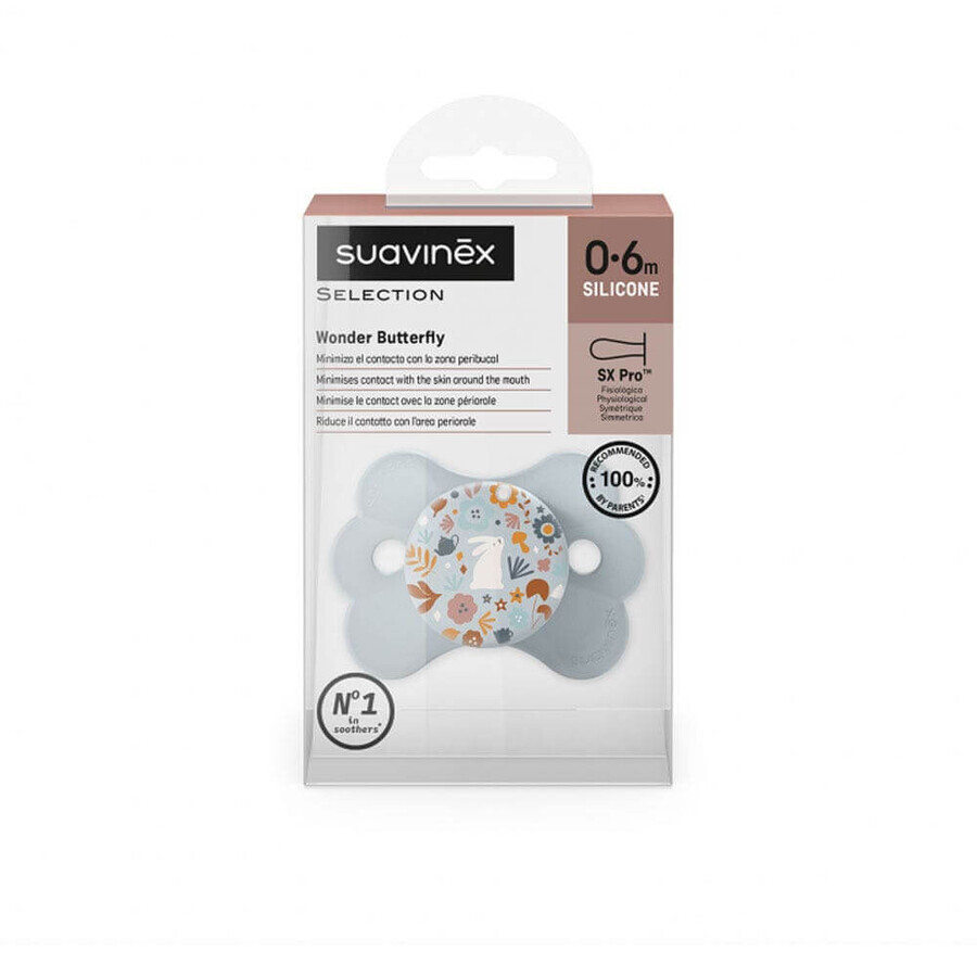 Suavinex Wonderland Sucette Symétrique SXPro 0/6 luni x1