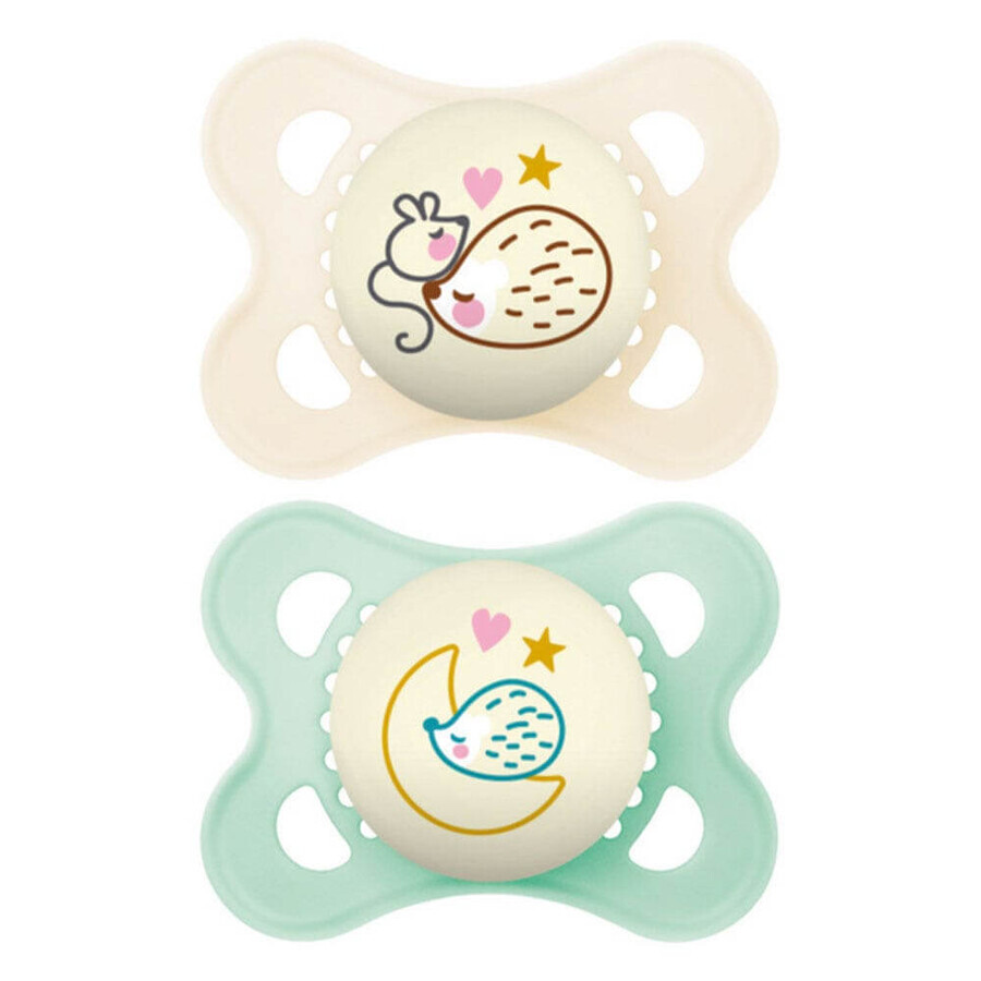 Comprar Mam Original Night Sucette Symétrique Phosphorescent 2-6 meses x2 Mam Original Night Sucette Symétrique Phosphorescent 2-6 meses x2