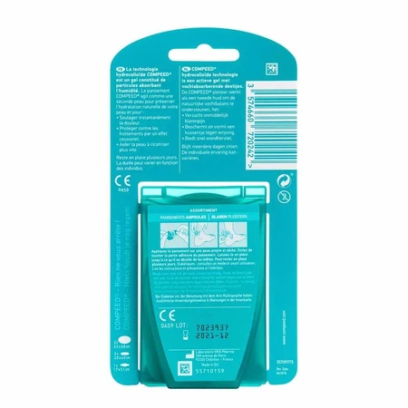 Compeed Sortiment an Blasenpflastern