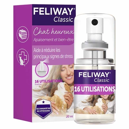 Feliway Classic Stress Spray para Gatos Chat 20ml