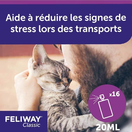 Feliway Classic Stress Spray para Gatos Chat 20ml