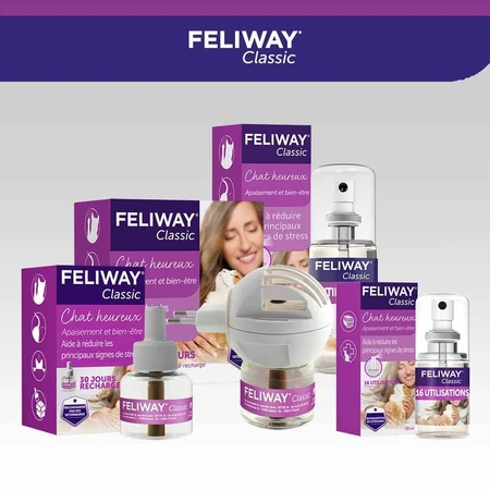 Feliway Classic Stress Spray para Gatos Chat 20ml