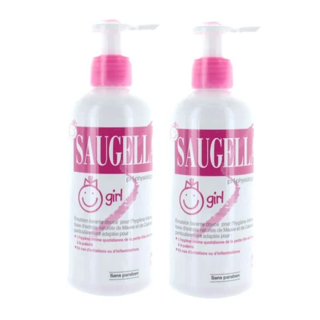 Saugella Girl Emulsión Limpiadora Suave 2x200ml