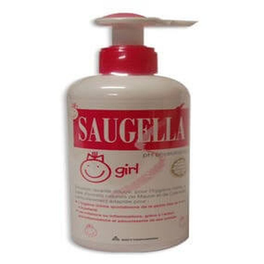 Saugella Girl Emulsie de curățare delicată 2x200ml Saugella Girl Emulsie de curățare delicată 2x200ml