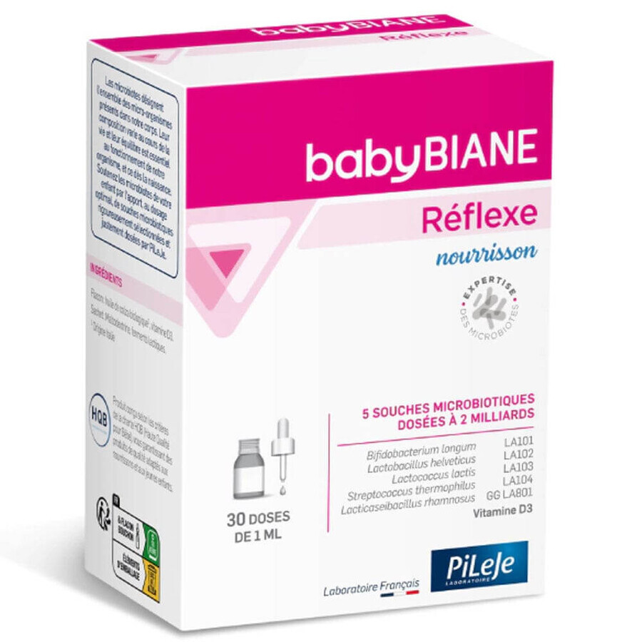 Pileje Babybiane Gotas Lactibianas 1 frasco 30 ml