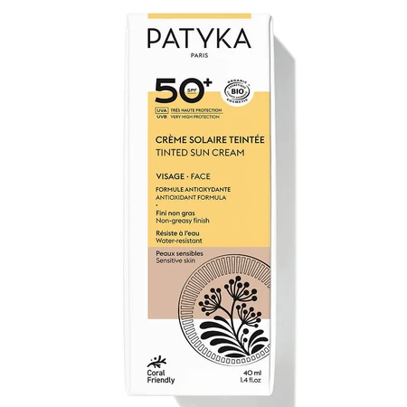 Patyka Crème Solaire Teintée SPF50 40ml