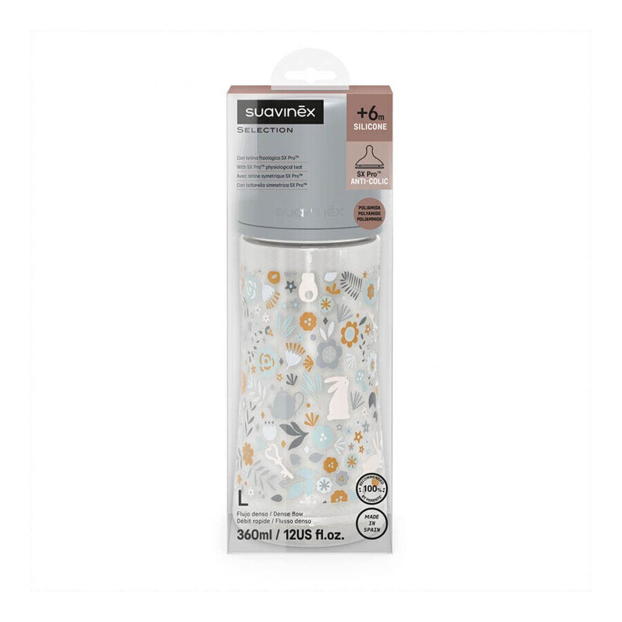 Suavinex Wonderland Tétine Biberón SXPro L 360ml Suavinex Wonderland Tétine Biberón SXPro L 360ml