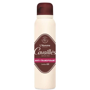 Cavaillès Absorb + Deodorant Spray Antiperspirant 48h Men's 150ml