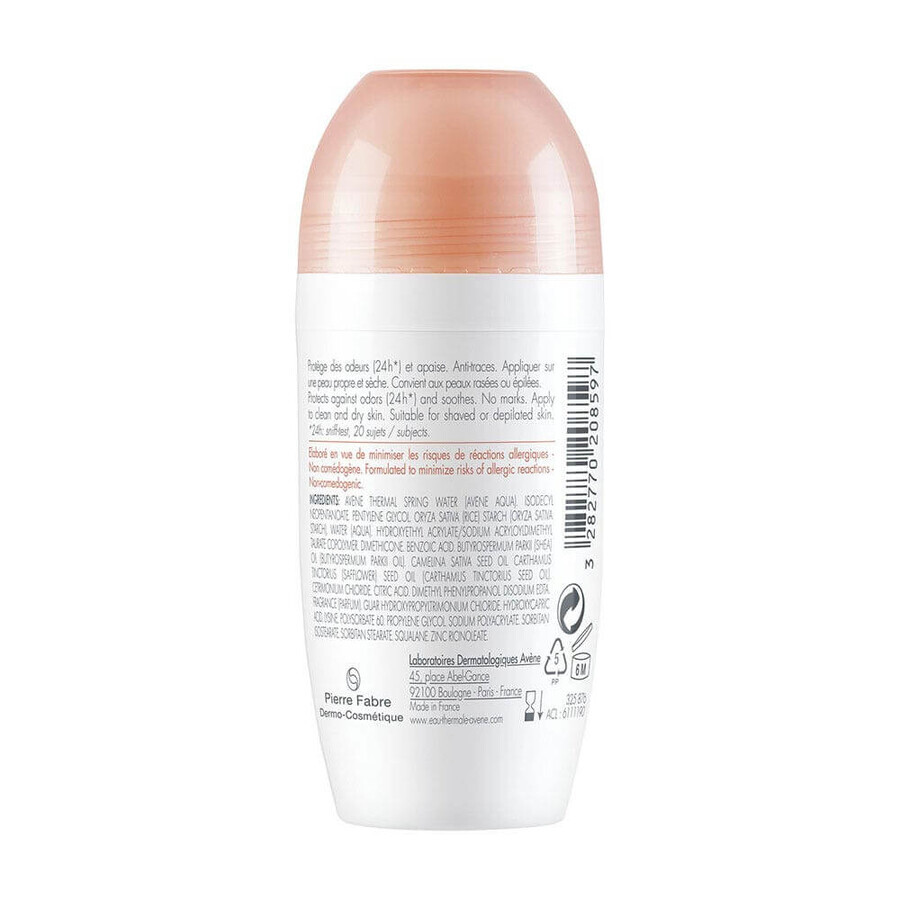Avène Desodorante Corporal 24h eficacia pieles sensibles 50ml Avène Desodorante Corporal 24h eficacia pieles sensibles 50ml