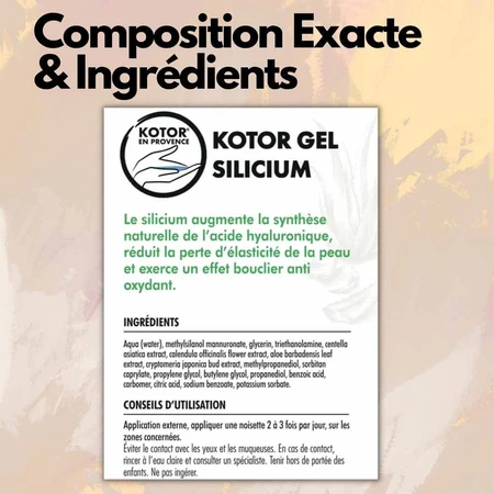 Kotor Pharma Regenerating Silicium Gel 100 ml
