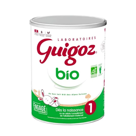 Guigoz Organic Milk Powder 1 From birth to 6 months 800g