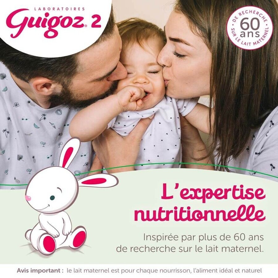 Guigoz Leche en Polvo Ecológica 1 Desde el nacimiento hasta los 6 meses 800g Guigoz Leche en Polvo Ecológica 1 Desde el nacimiento hasta los 6 meses 800g