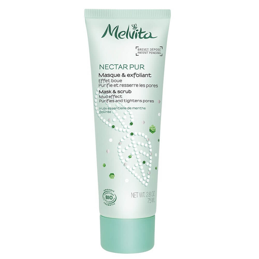 Winkel op Melvita Nectar Pur organisch scrub- en zuiveringsmasker 75 ml Melvita Nectar Pur organisch scrub- en zuiveringsmasker 75 ml