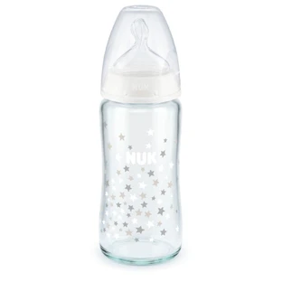 Nuk First Choice+ con control de temperatura Biberón Stars Talla M Vaso de 0 a 6 meses 240 ml