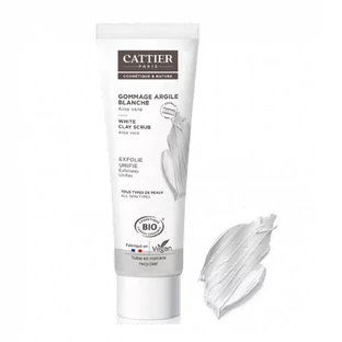 Cattier White Clay and Aloe Vera Facial Scrub 100ml