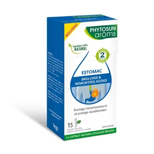 Phytosun Aroms Acidez y reflujo ácido Sabor menta natural x15 bolsitas