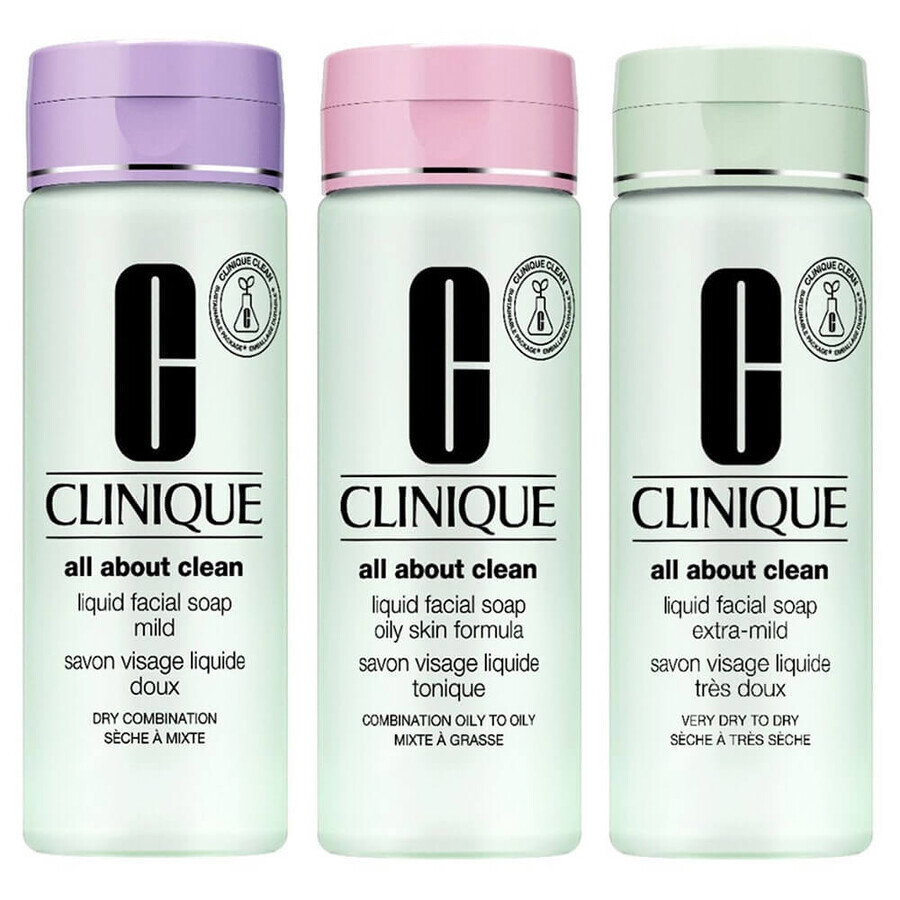 Clinique Basic 3 Temps Sapone liquido per il viso 200 ml