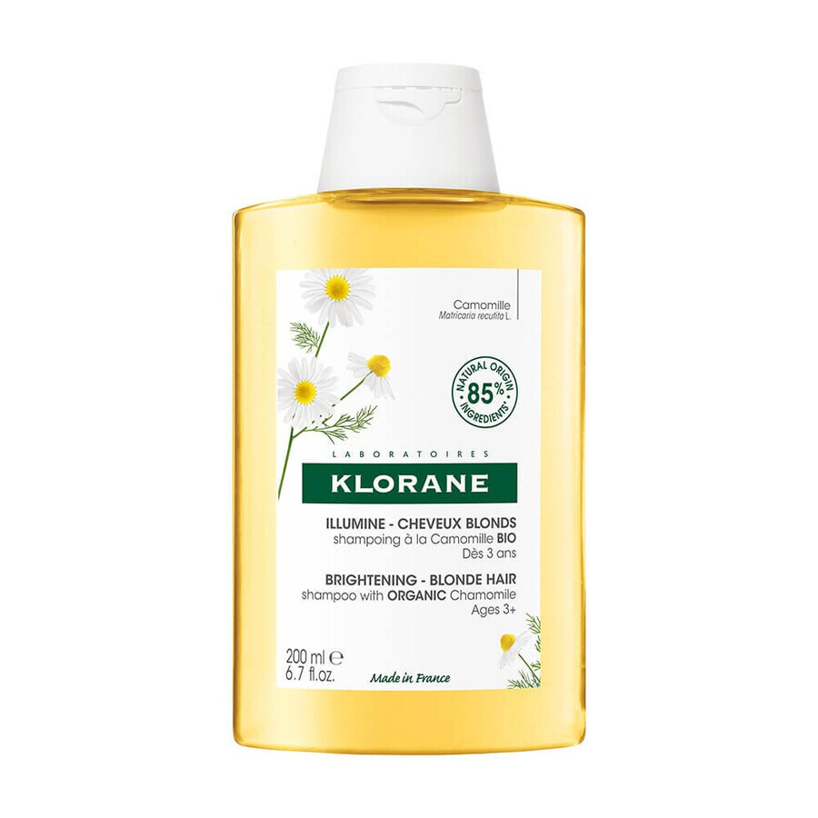 Klorane Camomile Shampoo Blonde Hair 200 ml