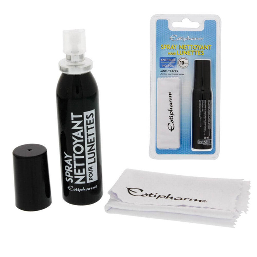 Estipharm Spray Cleaners + Anti-fog Wipes