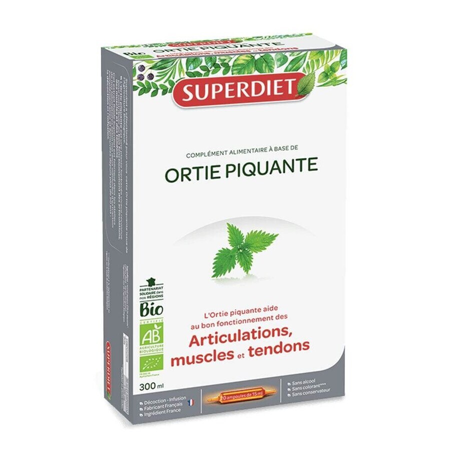 Superdiet Ortica Biologica Articolazioni 20 Fiale