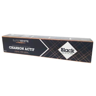 Superwhite Whitening Tandpasta met Actifa Houtskool Black Edition 75 ml