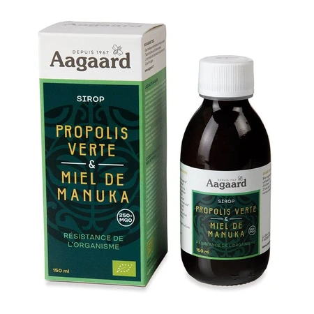 Aagaard Propóleo Verde y Miel de Manuka Ecológica 150 ml