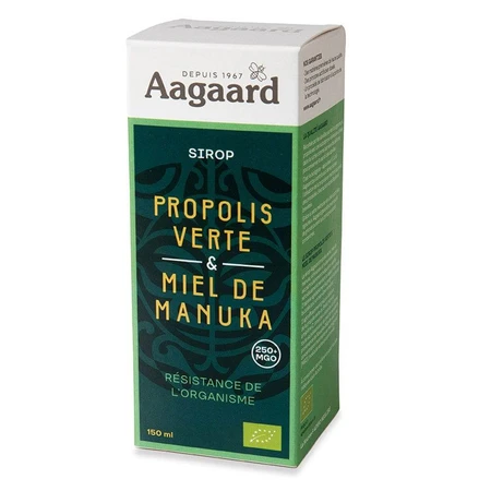Aagaard Propóleo Verde y Miel de Manuka Ecológica 150 ml