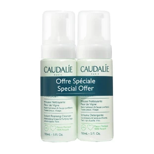 Caudalie Vinoclean Espuma Limpiadora Facial 2x150ml
