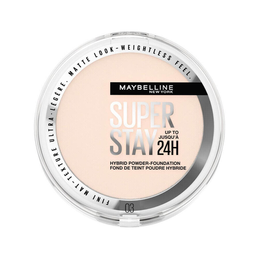 Comprar Maybelline New York Base de maquillaje en polvo de larga duración Superstay 24H Hybride 9g Maybelline New York Base de maquillaje en polvo de larga duración Superstay 24H Hybride 9g