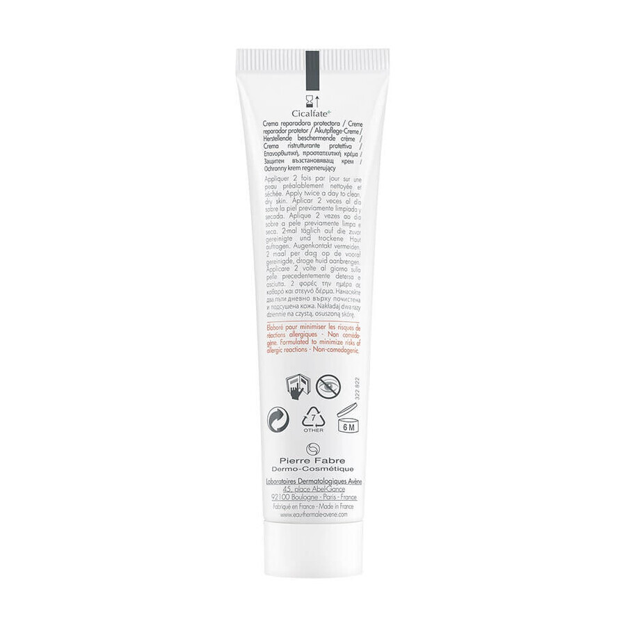Avène Cicalfate+ Beschermende Herstellende Crème voor de Gevoelige en Geïrriteerde Huid 15ml Avène Cicalfate+ Beschermende Herstellende Crème voor de Gevoelige en Geïrriteerde Huid 15ml