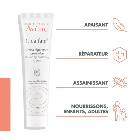 Avène Cicalfate+ Beschermende Herstellende Crème voor de Gevoelige en Geïrriteerde Huid 15ml