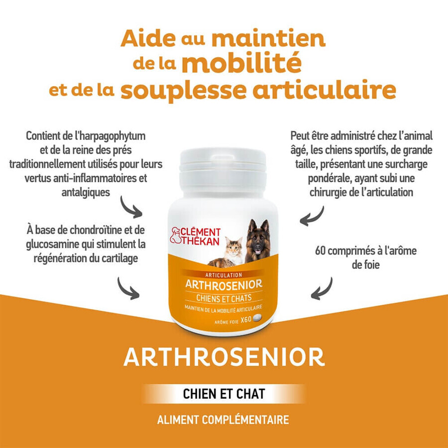 Clement-Thekan Senior Dog Joint 60 Tablets