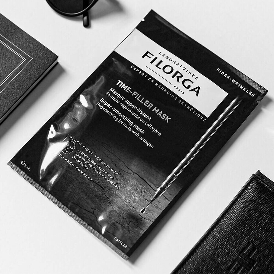 Filorga Time-Filler Masque visage tissu au collagène anti rides 23g