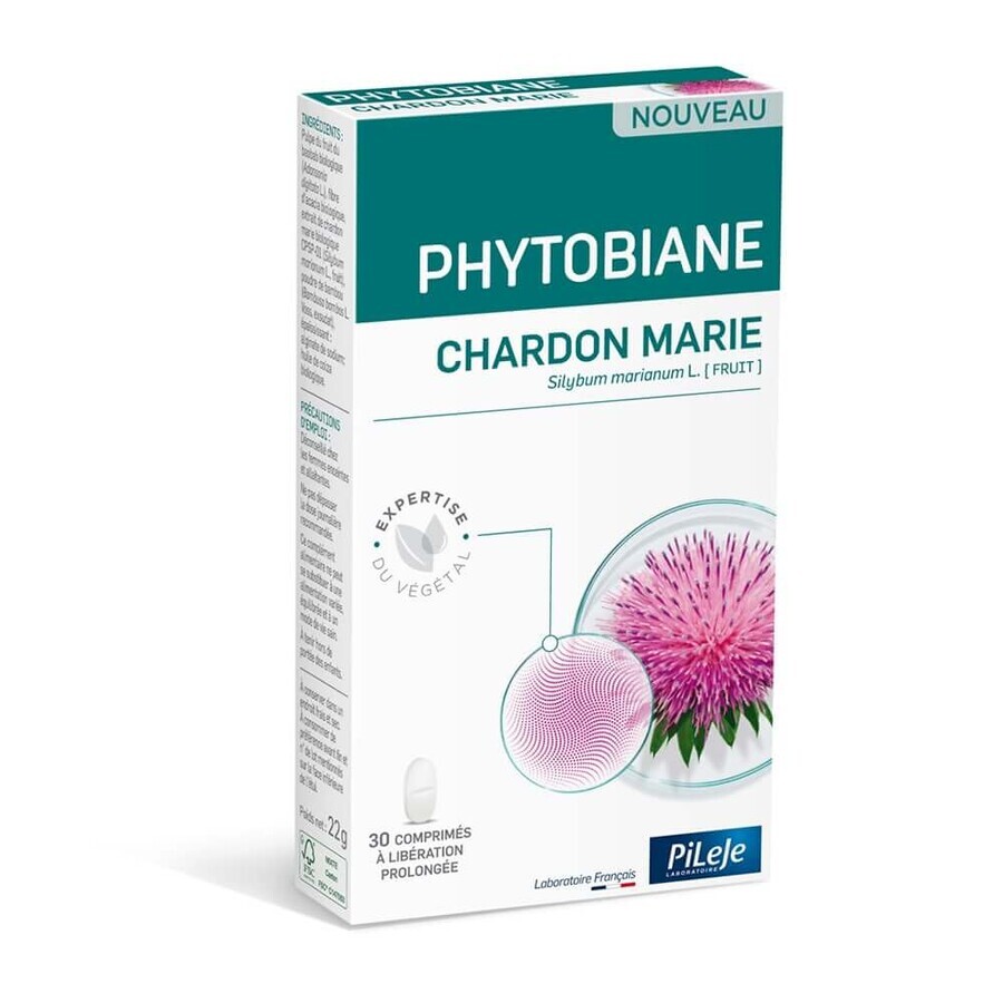 Buy Pileje Phytobiane Chardon Marie 30 Tablets Pileje Phytobiane Chardon Marie 30 Tablets