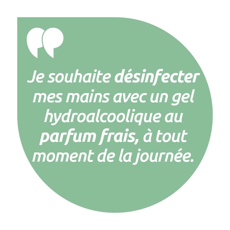 Baccide Gel Mains Désinfectant Hydroalcoolique Thé Vert Peaux sensibles 100ml
