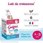 Guigoz Optipro Latte in polvere crescita 3 da 1 anno 2 bustine da 600 g + 1 misurino