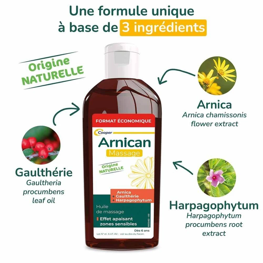 Arnican Spray Huile de Massage 200ml