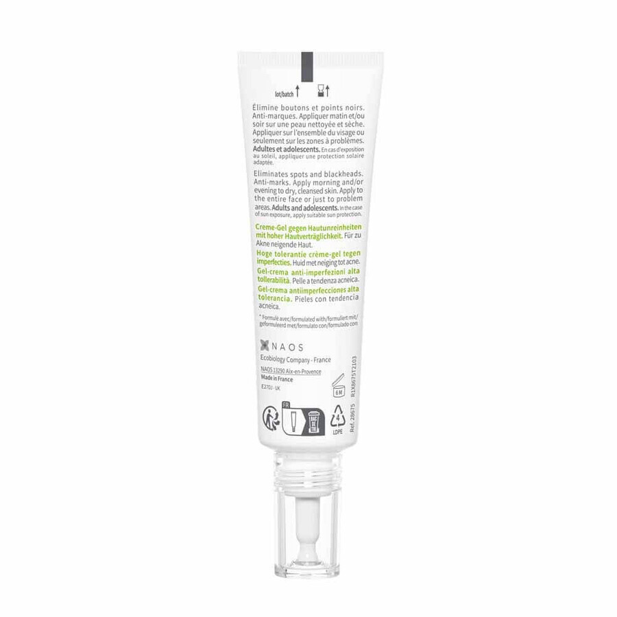 Bioderma Sebium Gel-crème anti-imperfections haute tolérance Kerato+ Peaux à tendance acnéique 30ml