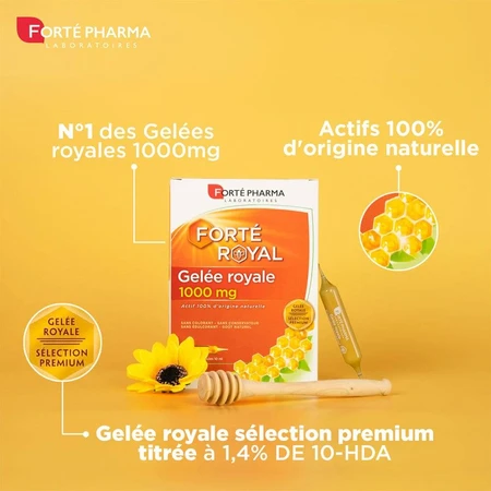 Forté Pharma Forté Royal Gelée Royale 1000 mg 20 ampoules
