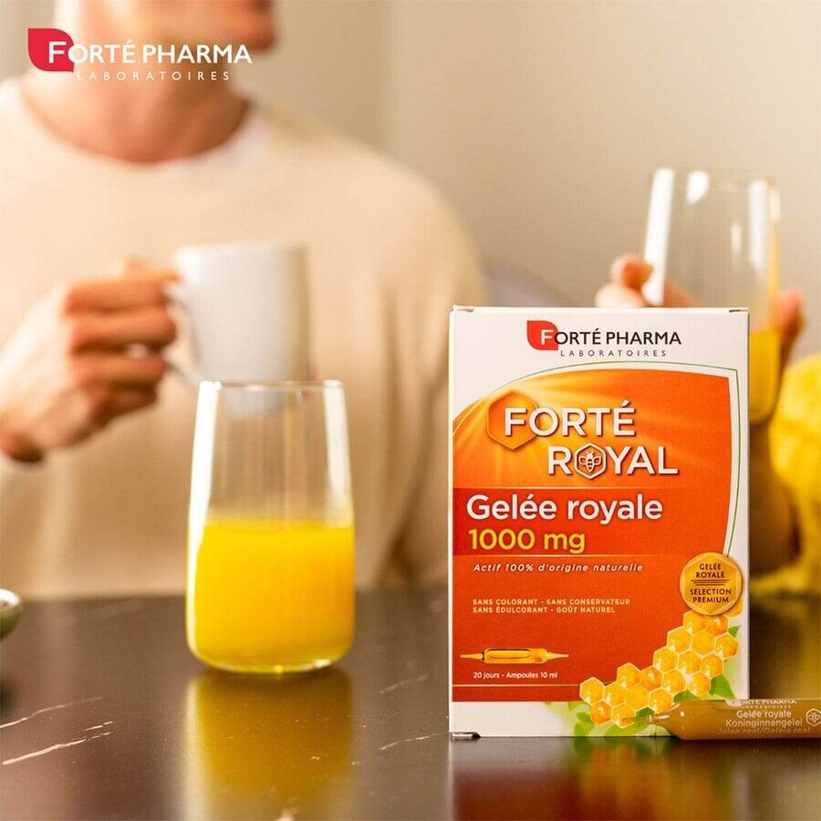 Forté Pharma Forté Royal Gelée Royale 1000 mg 20 ampoules