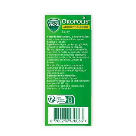 Vicks Oropolis Propolis Spray 20ml
