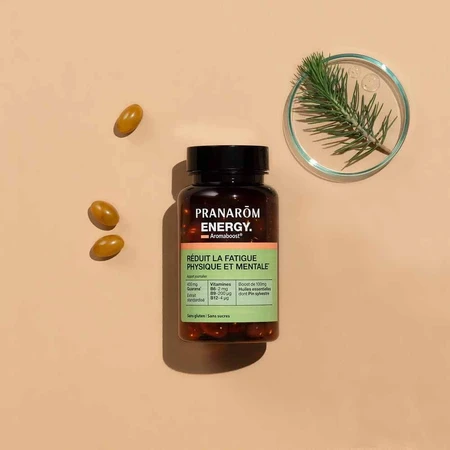 Pranarôm Aromaboost Energía 60 Caspoles