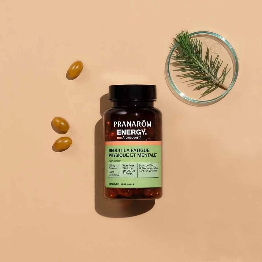 Pranarôm Aromaboost Energía 60 Caspoles