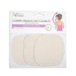 Les Tendances D'Emma Eco Belle Bâtons démaquillants lavables en coton bio x3 Les Tendances D'Emma Eco Belle Bâtons démaquillants lavables en coton bio x3