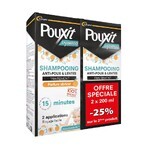Pouxit Champú Antipiojos y Tratamiento Uñas Aroma Albaricoque 2x200ml Pouxit Champú Antipiojos y Tratamiento Uñas Aroma Albaricoque 2x200ml