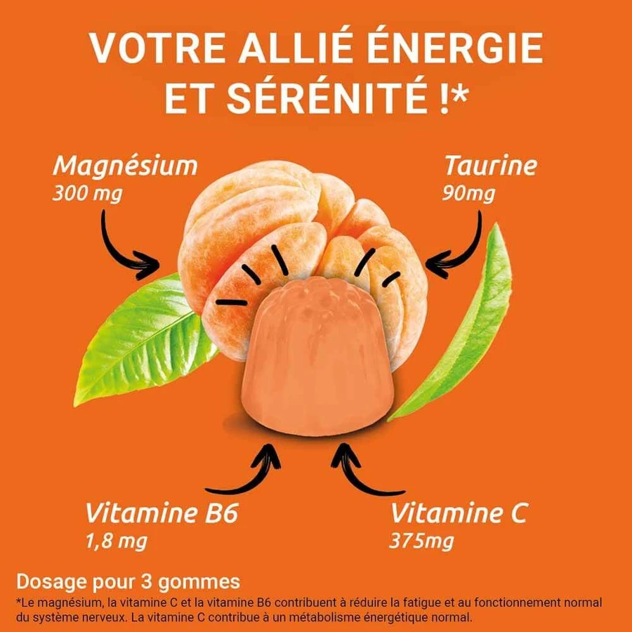 Mag 2 Energy Boost nerviosismo 45 Encías