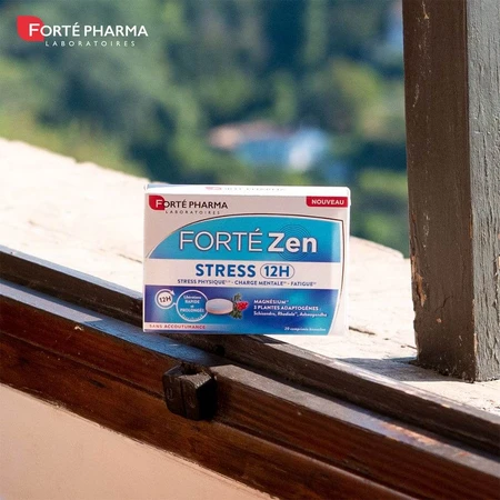Forté Pharma Forté Zen Stress 12h con vitamina B6 y magnesio 20 comprimidos de doble capa
