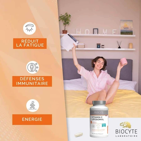 Biocyte Health Vitamins C Liposomal Gelules 90 Capsules